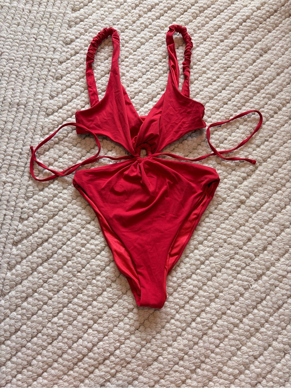 Red aguabendita bikini